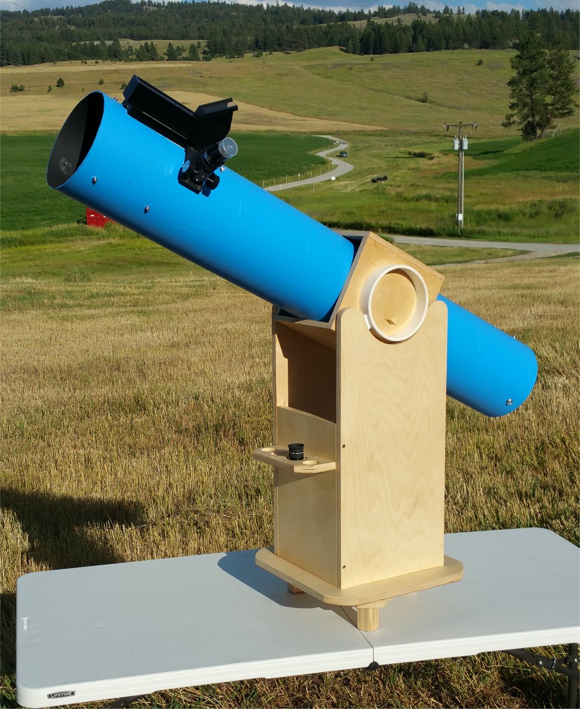 Dobsonian best sale telescope kit